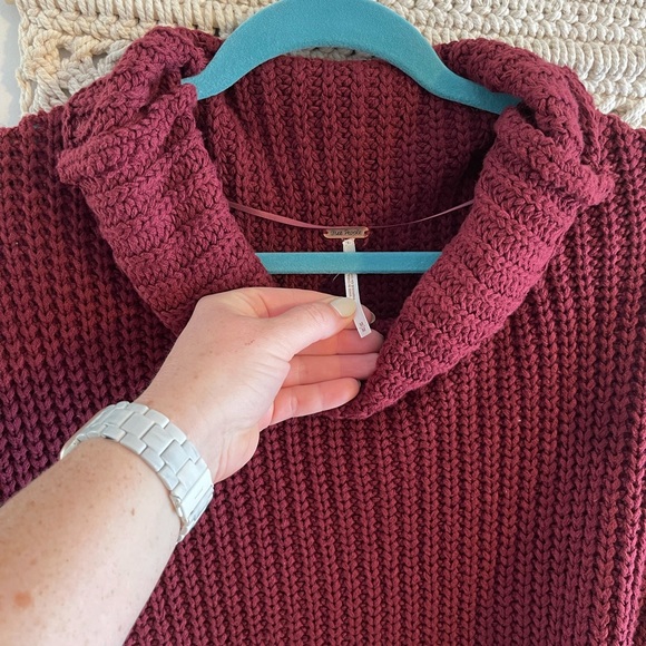 SOLD. Free People Swim Too Deep Sweater - Picture 4 of 9